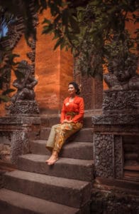 Balinese traditional costume photoshoot