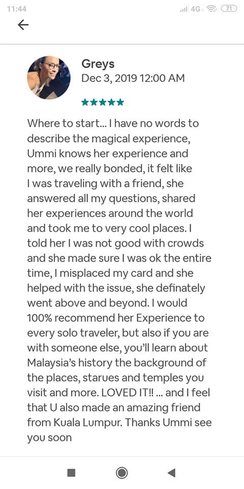 Kuala Lumpur Private Walking Tour for Solo Travelers - Ummi Goes Where