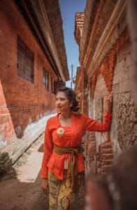 Balinese traditional costume photoshoot