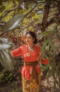 Balinese traditional costume photoshoot