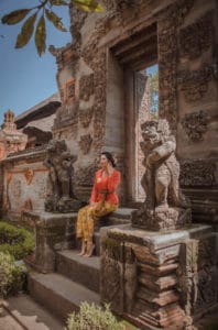 Balinese traditional costume photoshoot