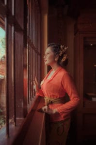 Balinese traditional costume photoshoot