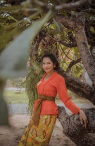 Balinese traditional costume photoshoot