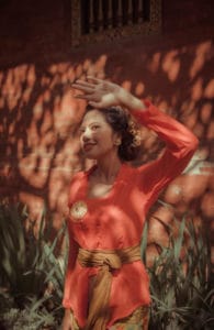 Balinese traditional costume photoshoot