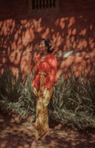 Balinese traditional costume photoshoot