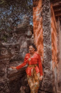 Balinese traditional costume photoshoot