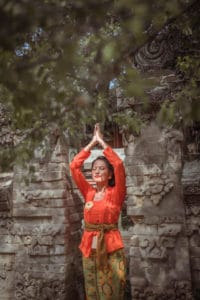 Balinese traditional costume photoshoot
