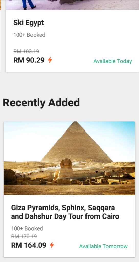 Klook lightning bolt