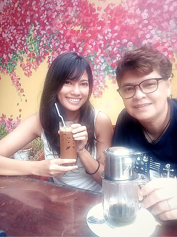 Vietnamese iced and drip coffee