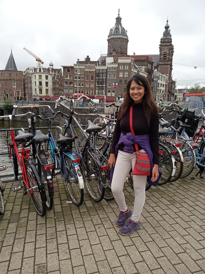 Cycling in Amsterdam