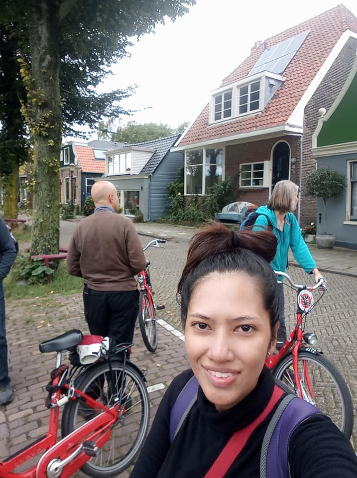 Cycling in Amsterdam
