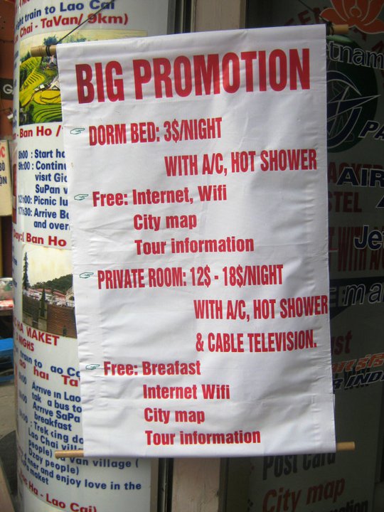 Cheap Vietnam hostel