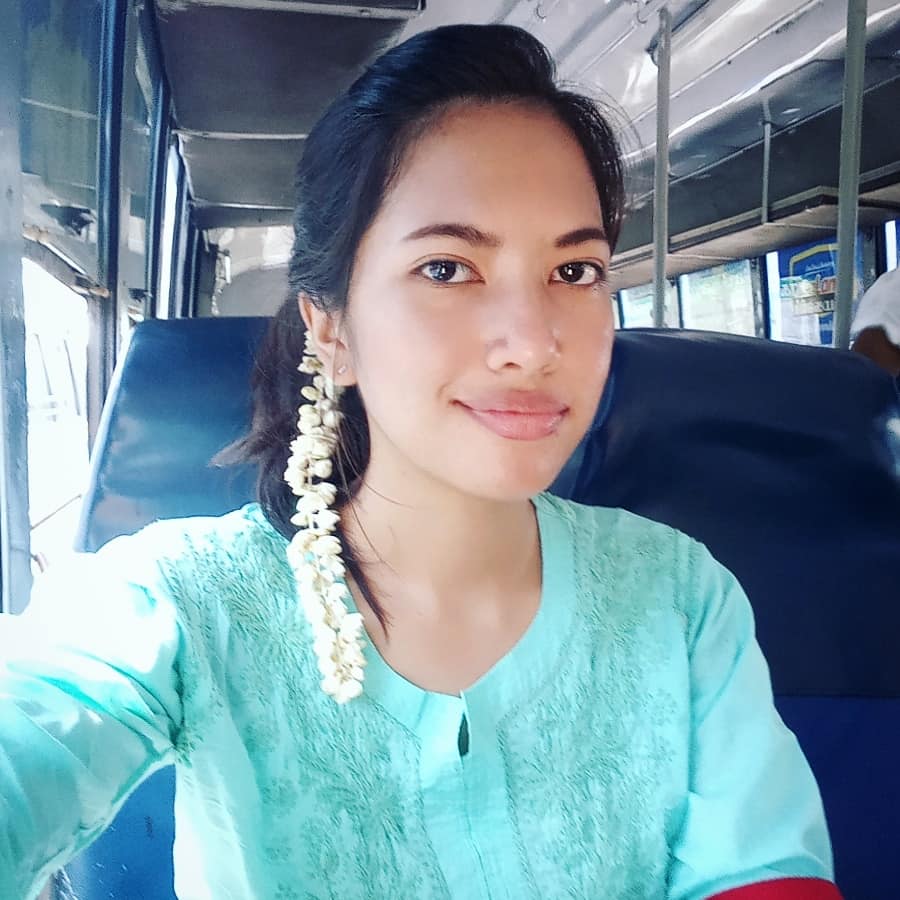 On the bus from Chennai to Auroville