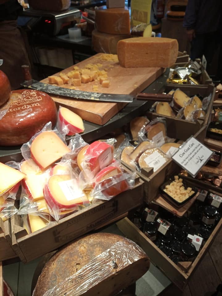 Amsterdam cheese museum.