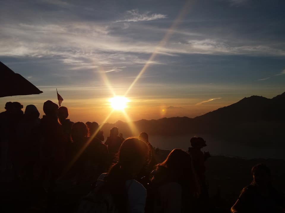 Sunrise on Mount Batur Bali