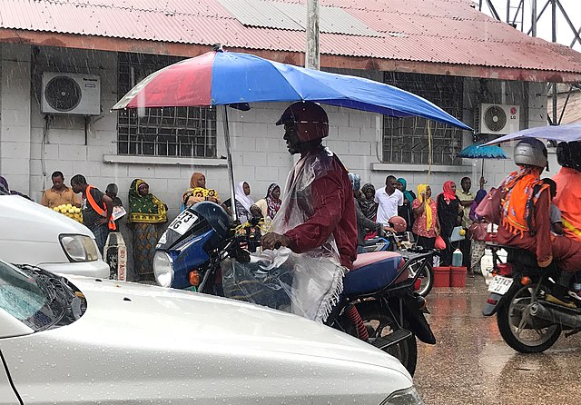 Rainy day in Tanzania