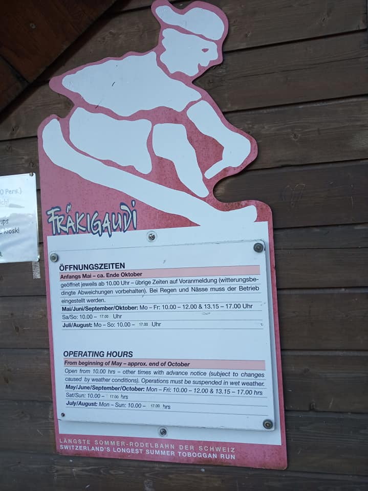 Frakigaudi Mount Pilatus operation hours