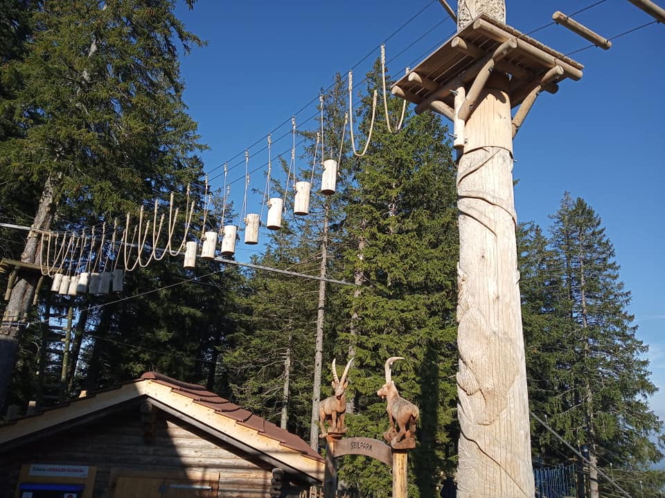 Pilatus rope course challenge