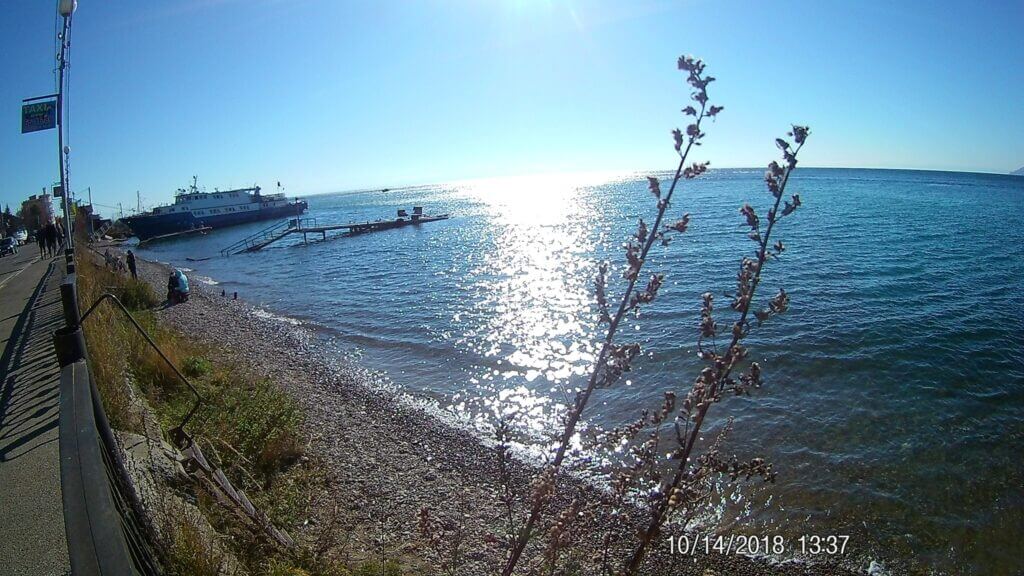 Lake Baikal in autumn