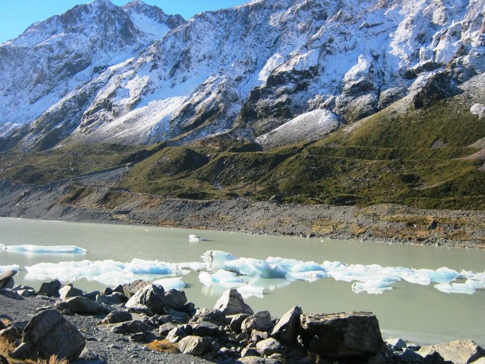 Hooker Lake Mount Cook New Zealand
