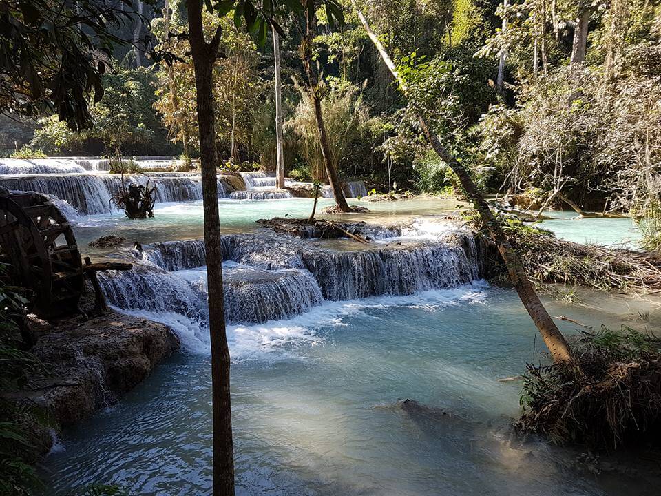 Kuang Si Waterfall Luang Prabang Laos