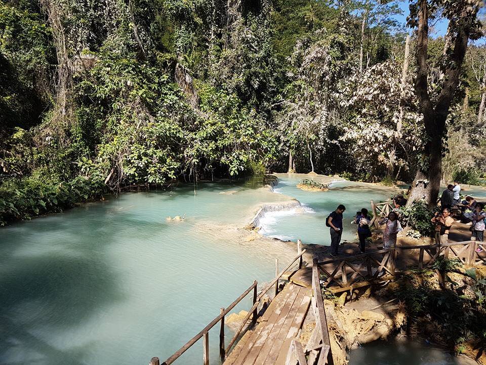 Kuang Si Waterfall Luang Prabang Laos | Ummi Goes Where?