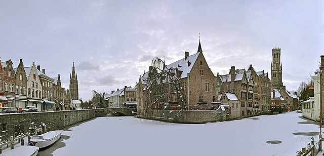 Bruges in winter.