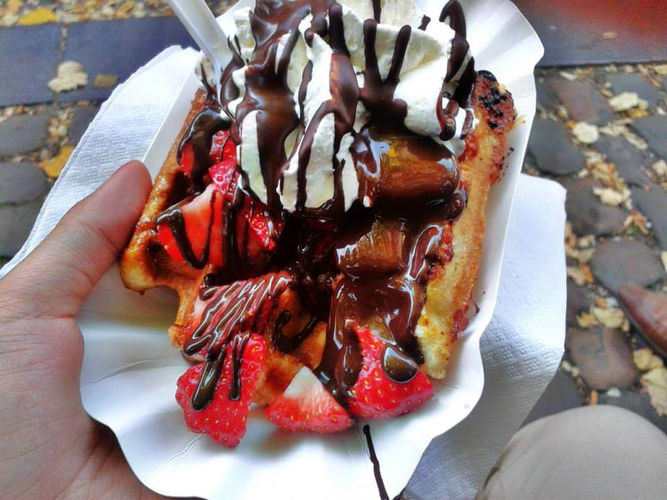 Belgian waffle | Ummi Goes Where?