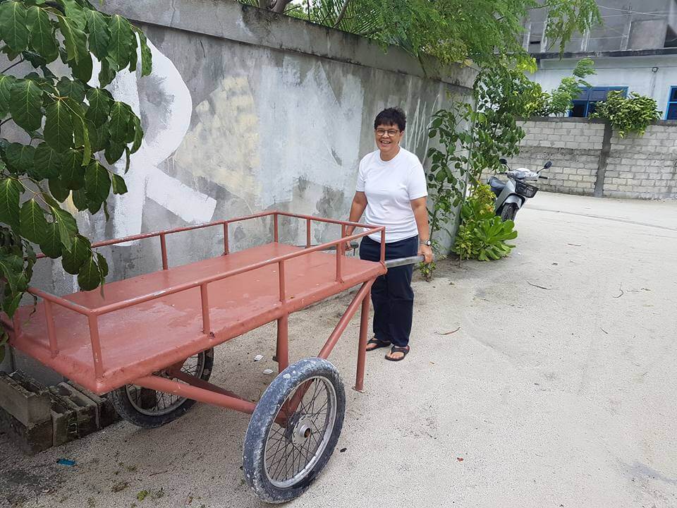 Maafushi wheelbarrow