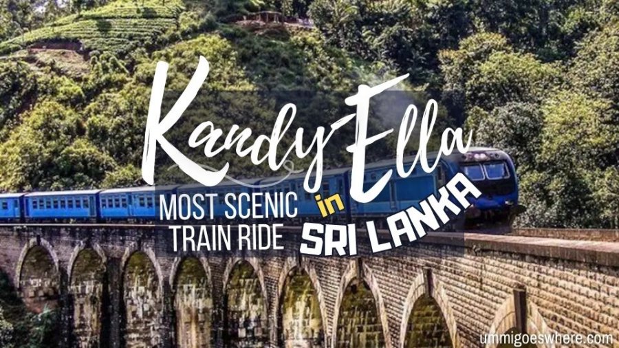 Kandy to Ella train Sri Lanka