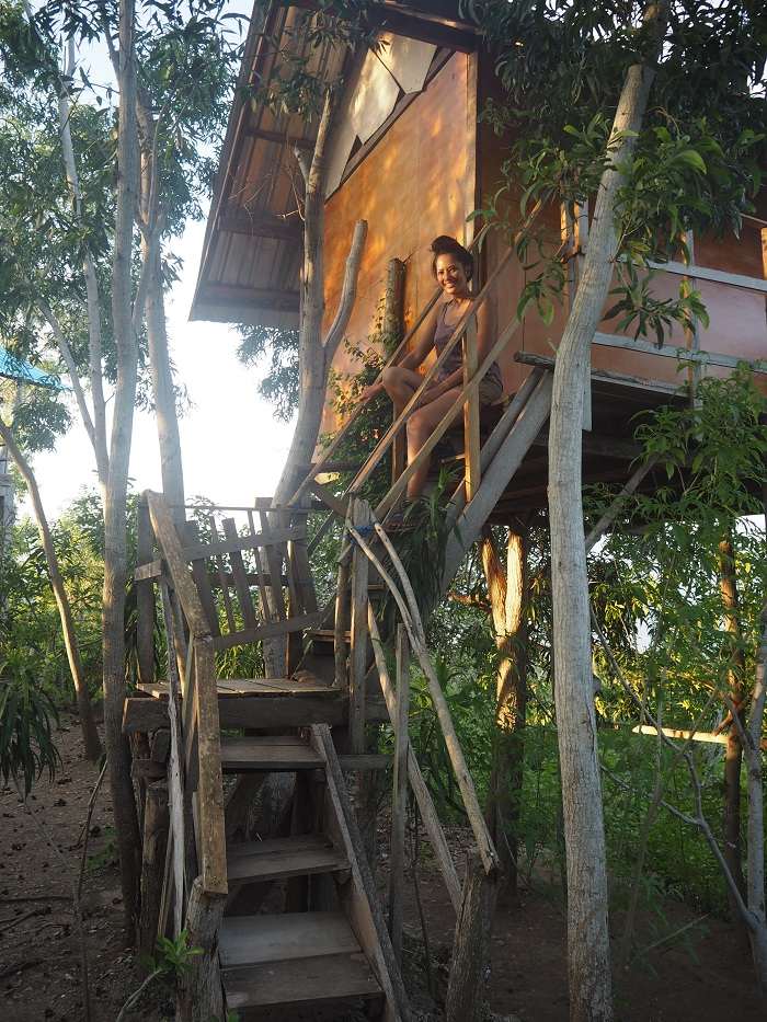 Rumah Pohon Jalan Petinggian Nusa Penida
