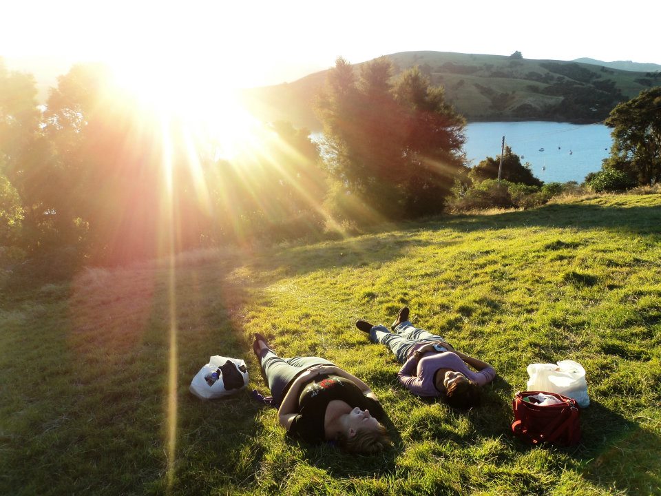 Hiking in Akaroa New Zealand