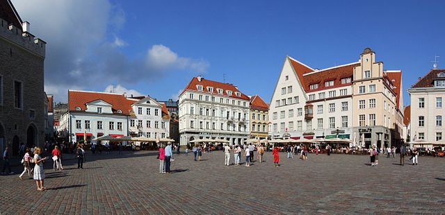 Town Hall Square Tallinn Estonia