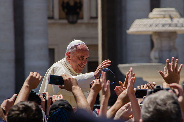 Pope Francis at St. Peter's Square
